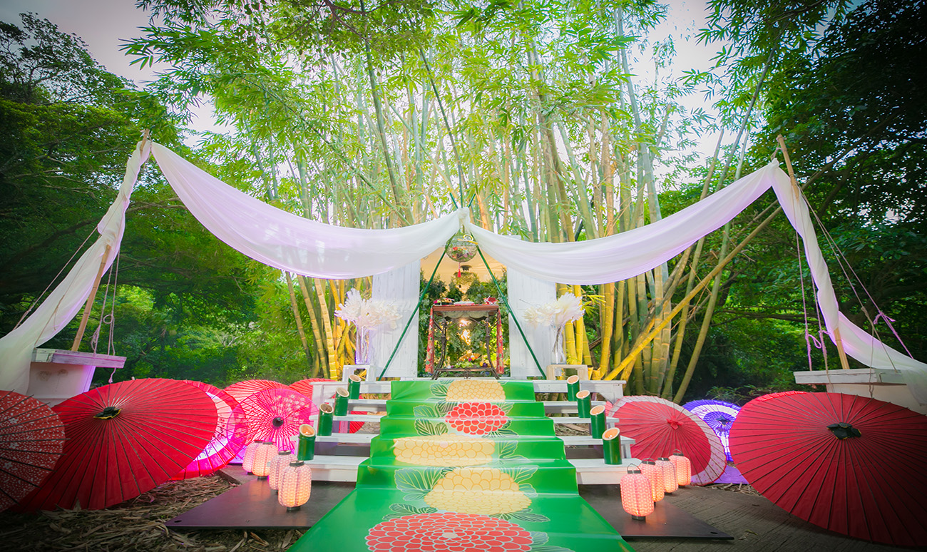 Cave Wedding [Valley of Gangala/Japanese wedding]