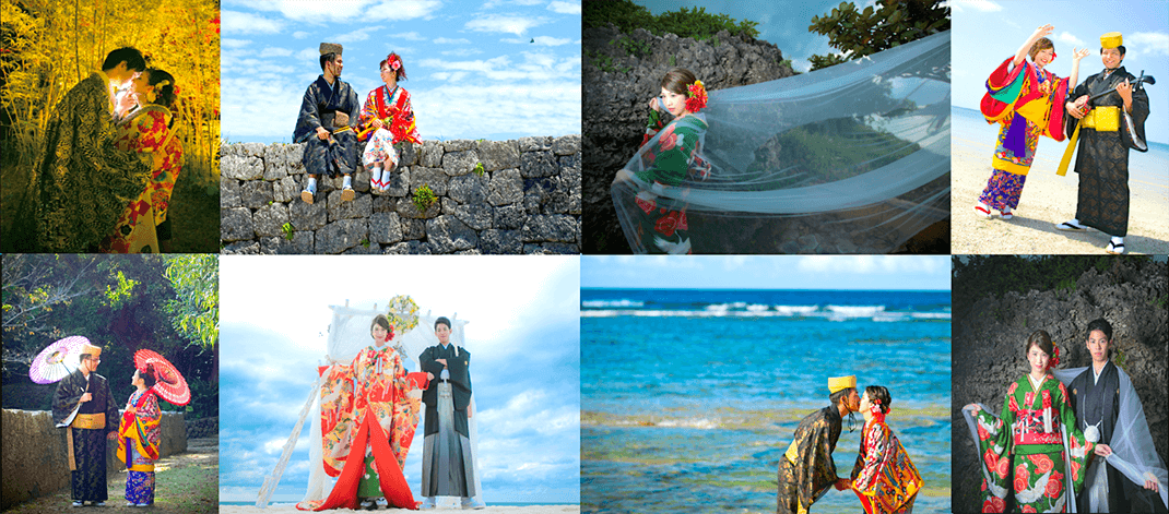 沖縄で！【琉装・ロケ撮影】フォトウェディング：PR